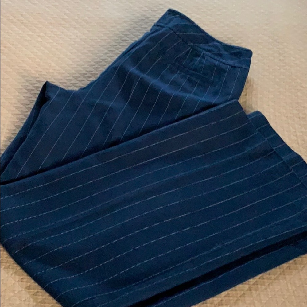 Ann Taylor Pinstriped Pants